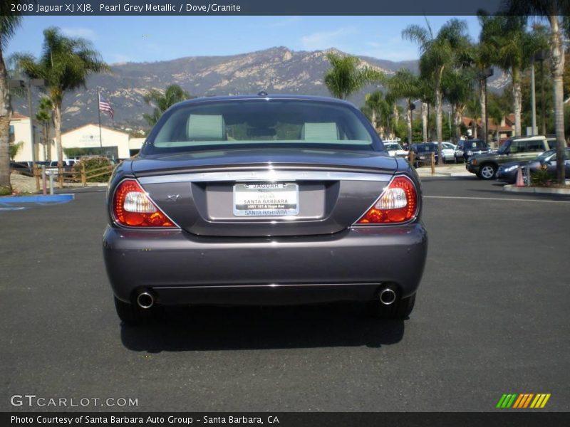 Pearl Grey Metallic / Dove/Granite 2008 Jaguar XJ XJ8