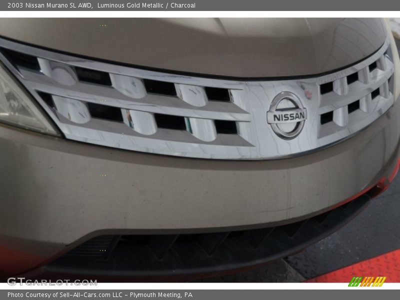 Luminous Gold Metallic / Charcoal 2003 Nissan Murano SL AWD