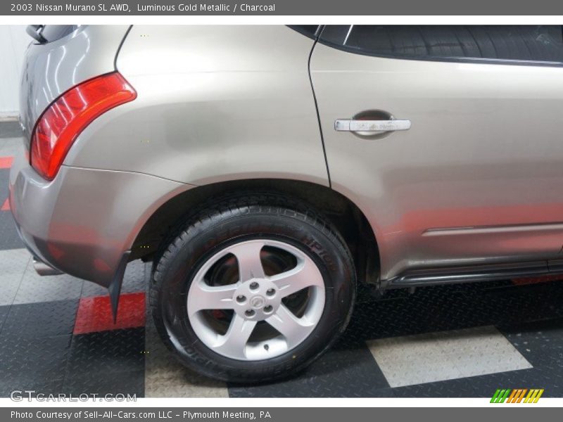 Luminous Gold Metallic / Charcoal 2003 Nissan Murano SL AWD