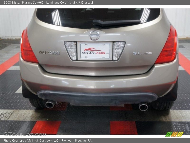 Luminous Gold Metallic / Charcoal 2003 Nissan Murano SL AWD