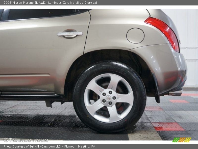 Luminous Gold Metallic / Charcoal 2003 Nissan Murano SL AWD