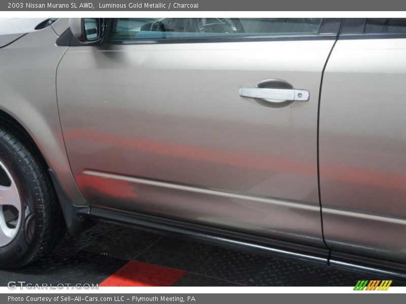 Luminous Gold Metallic / Charcoal 2003 Nissan Murano SL AWD