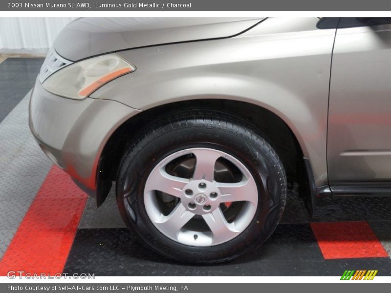 Luminous Gold Metallic / Charcoal 2003 Nissan Murano SL AWD