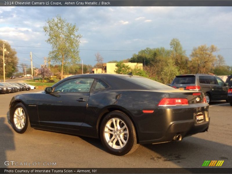 Ashen Gray Metallic / Black 2014 Chevrolet Camaro LS Coupe