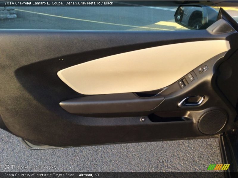 Ashen Gray Metallic / Black 2014 Chevrolet Camaro LS Coupe