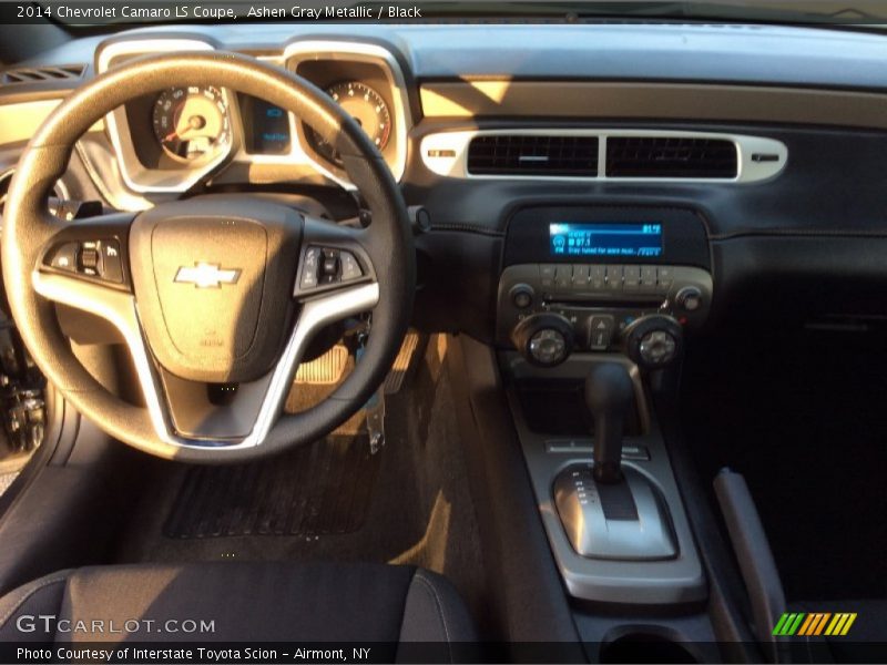 Ashen Gray Metallic / Black 2014 Chevrolet Camaro LS Coupe
