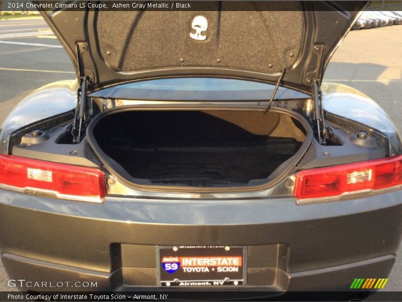 Ashen Gray Metallic / Black 2014 Chevrolet Camaro LS Coupe