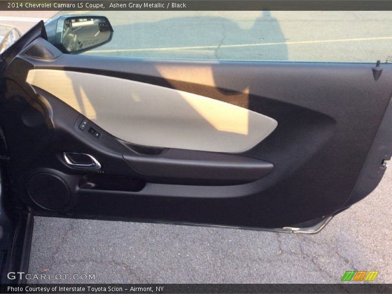 Ashen Gray Metallic / Black 2014 Chevrolet Camaro LS Coupe