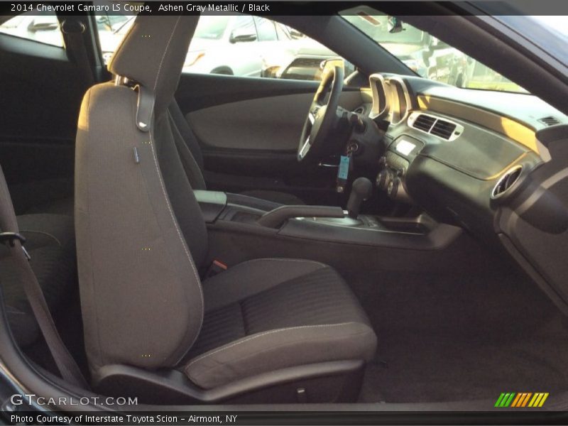 Ashen Gray Metallic / Black 2014 Chevrolet Camaro LS Coupe