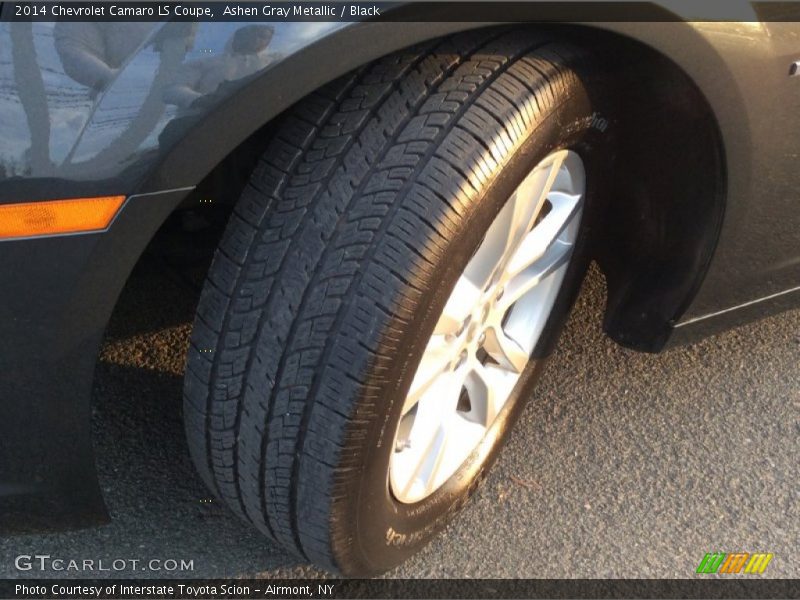 Ashen Gray Metallic / Black 2014 Chevrolet Camaro LS Coupe