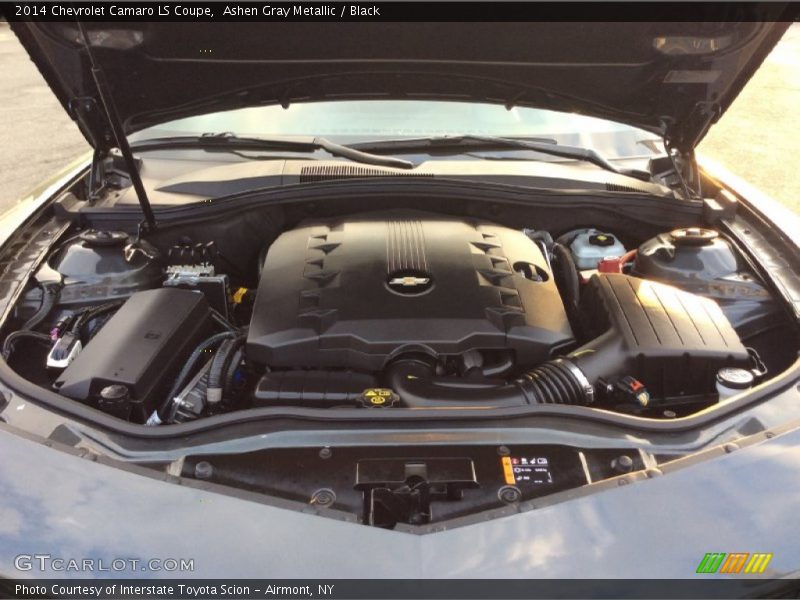 Ashen Gray Metallic / Black 2014 Chevrolet Camaro LS Coupe