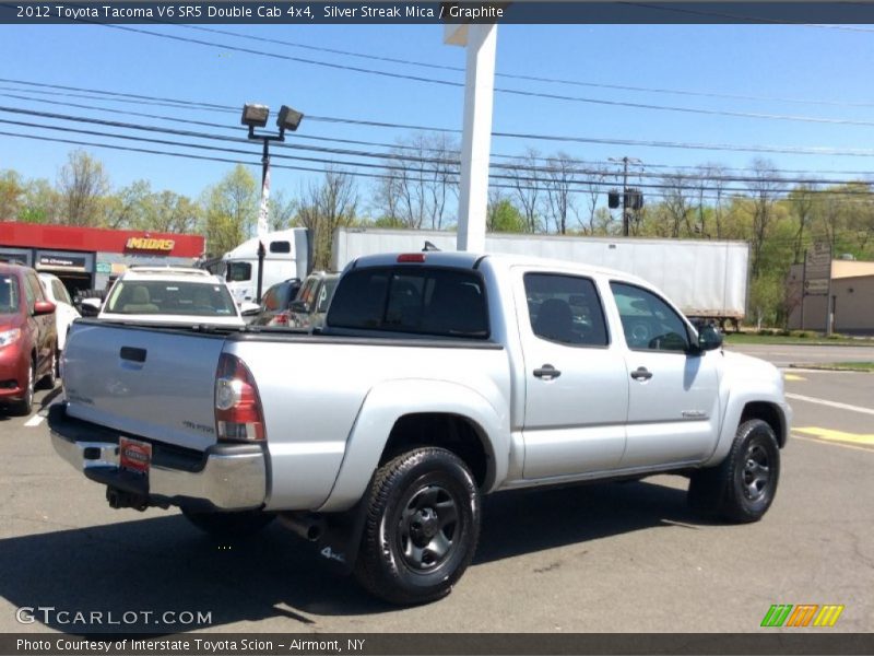 Silver Streak Mica / Graphite 2012 Toyota Tacoma V6 SR5 Double Cab 4x4