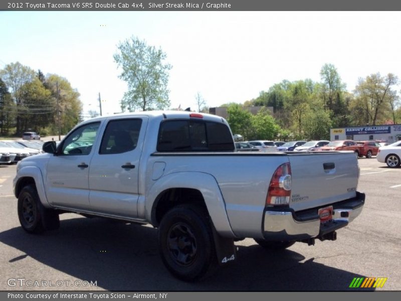 Silver Streak Mica / Graphite 2012 Toyota Tacoma V6 SR5 Double Cab 4x4