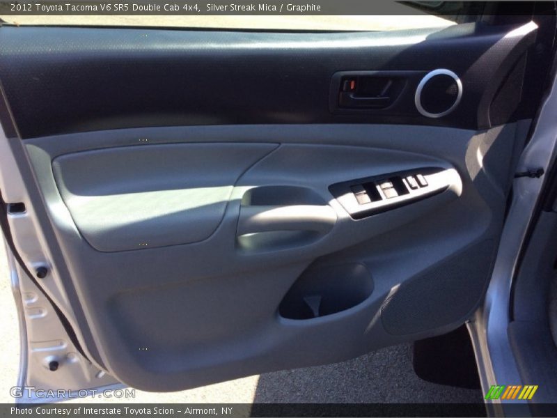 Silver Streak Mica / Graphite 2012 Toyota Tacoma V6 SR5 Double Cab 4x4