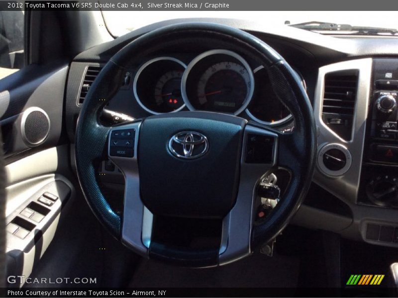 Silver Streak Mica / Graphite 2012 Toyota Tacoma V6 SR5 Double Cab 4x4