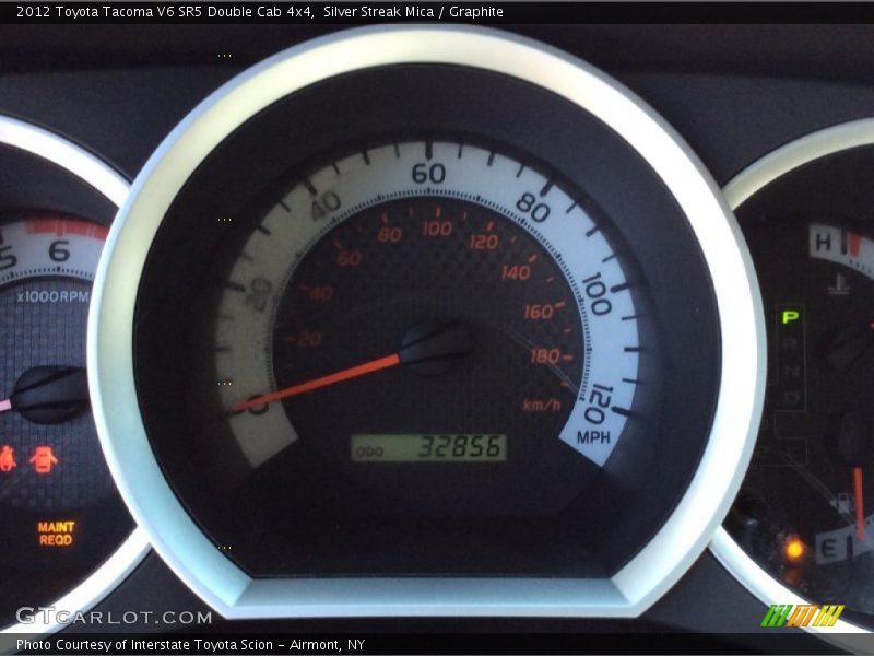 Silver Streak Mica / Graphite 2012 Toyota Tacoma V6 SR5 Double Cab 4x4