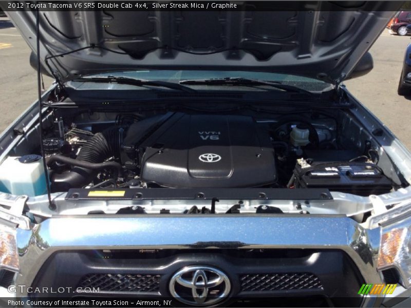 Silver Streak Mica / Graphite 2012 Toyota Tacoma V6 SR5 Double Cab 4x4