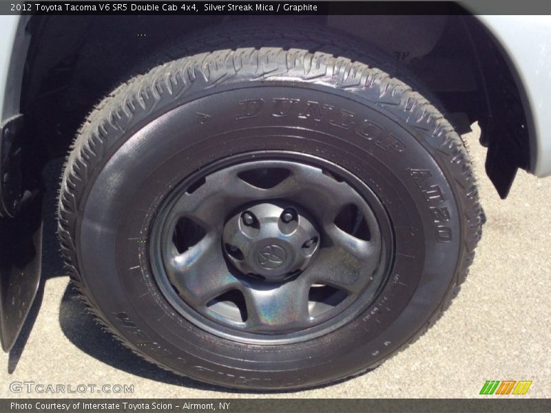Silver Streak Mica / Graphite 2012 Toyota Tacoma V6 SR5 Double Cab 4x4