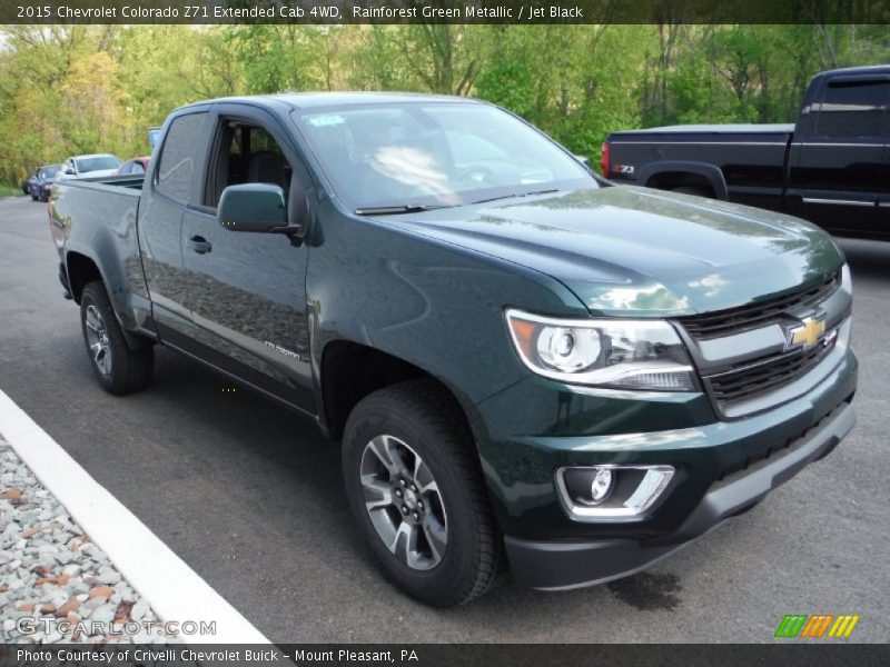 Front 3/4 View of 2015 Colorado Z71 Extended Cab 4WD