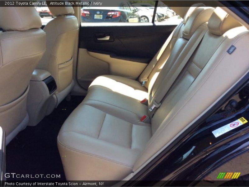 Attitude Black Metallic / Ivory 2012 Toyota Camry LE