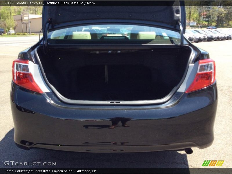 Attitude Black Metallic / Ivory 2012 Toyota Camry LE