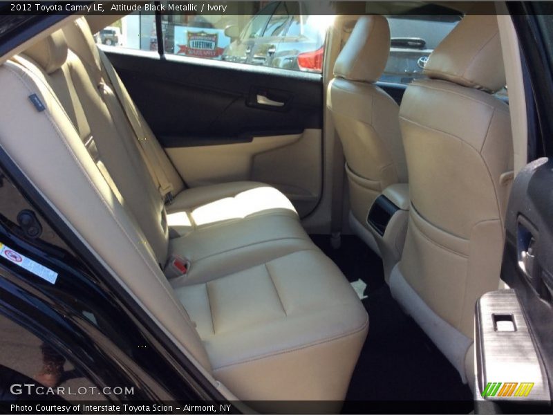 Attitude Black Metallic / Ivory 2012 Toyota Camry LE