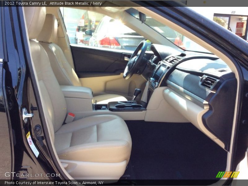 Attitude Black Metallic / Ivory 2012 Toyota Camry LE