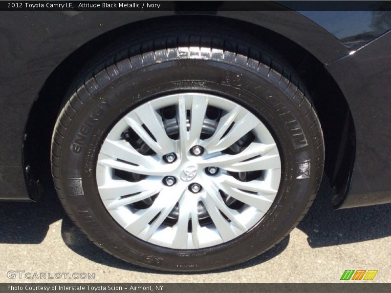 Attitude Black Metallic / Ivory 2012 Toyota Camry LE