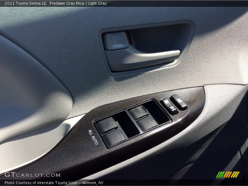 Predawn Gray Mica / Light Gray 2011 Toyota Sienna LE