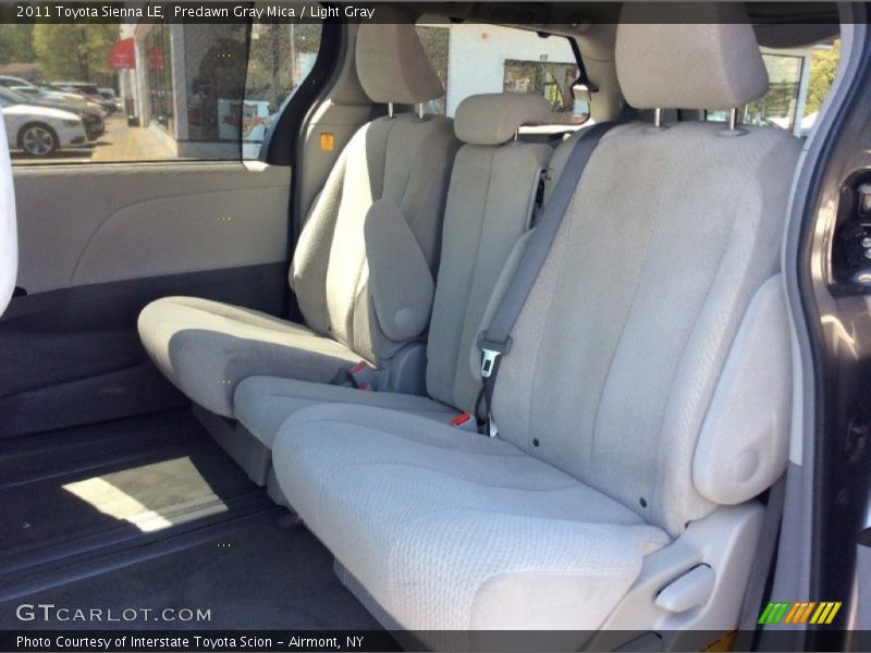 Predawn Gray Mica / Light Gray 2011 Toyota Sienna LE