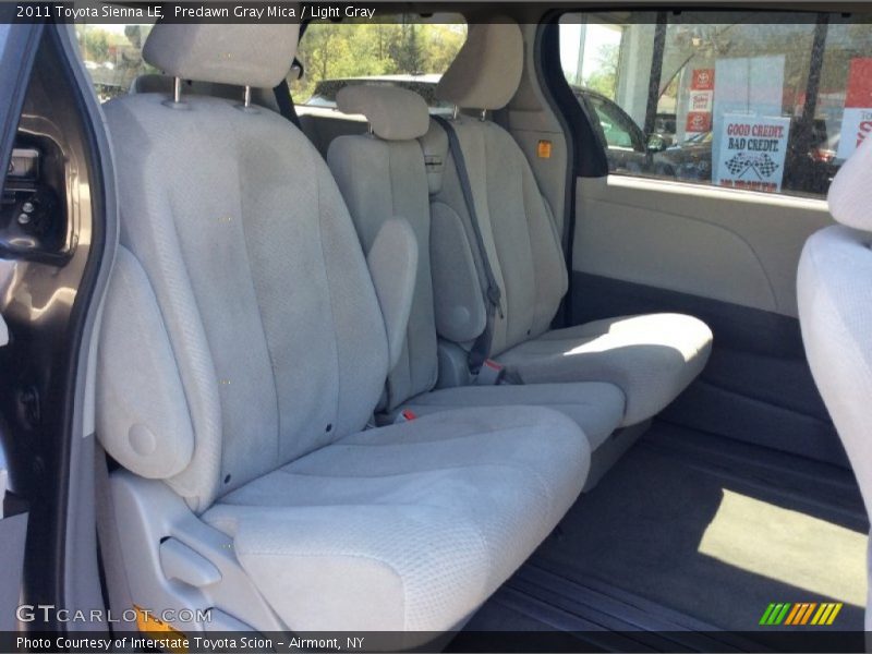 Predawn Gray Mica / Light Gray 2011 Toyota Sienna LE