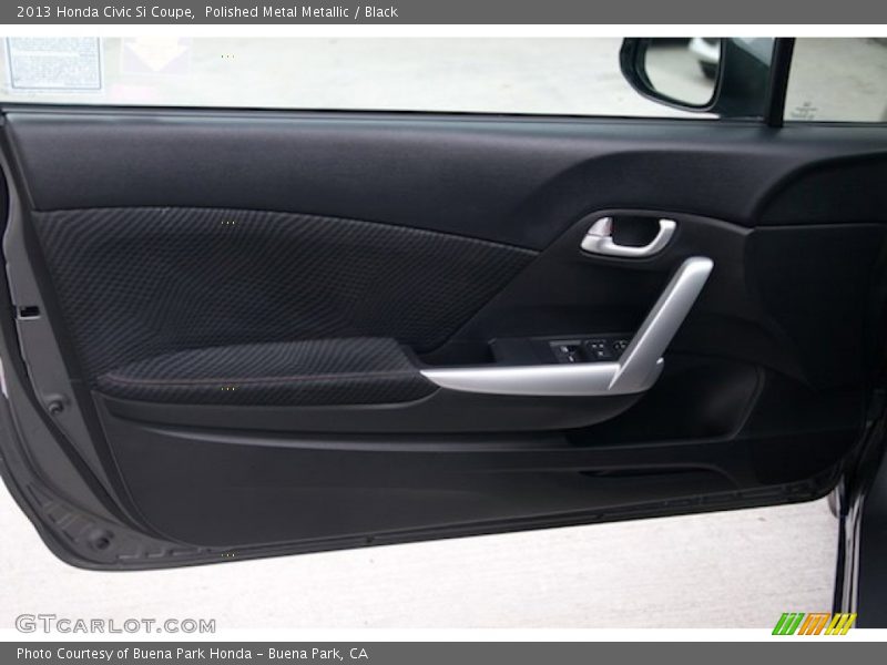 Polished Metal Metallic / Black 2013 Honda Civic Si Coupe