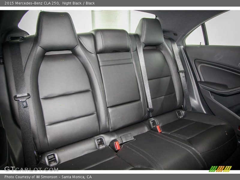 Night Black / Black 2015 Mercedes-Benz CLA 250
