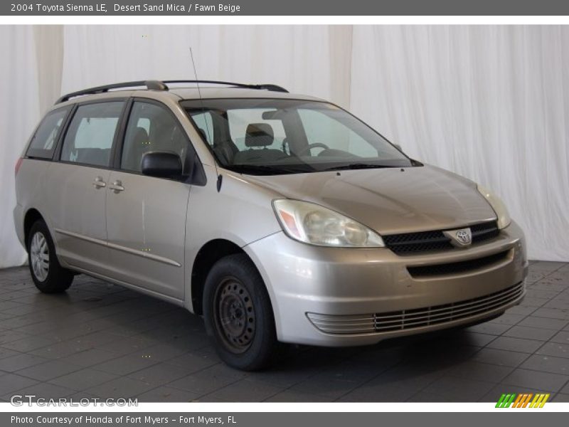 Desert Sand Mica / Fawn Beige 2004 Toyota Sienna LE