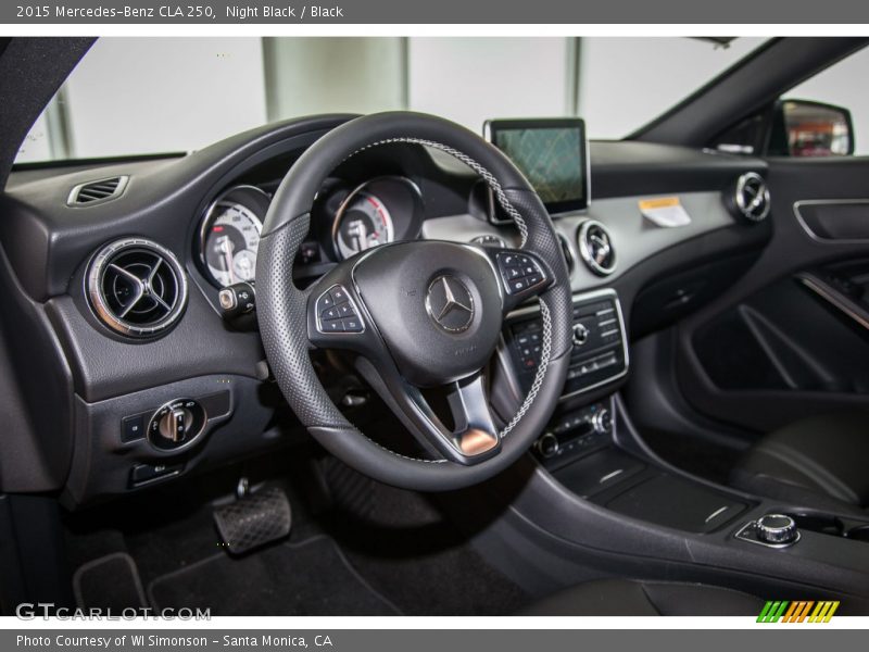 Night Black / Black 2015 Mercedes-Benz CLA 250