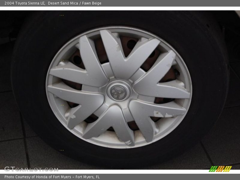 Desert Sand Mica / Fawn Beige 2004 Toyota Sienna LE