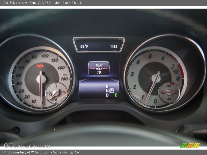 Night Black / Black 2015 Mercedes-Benz CLA 250