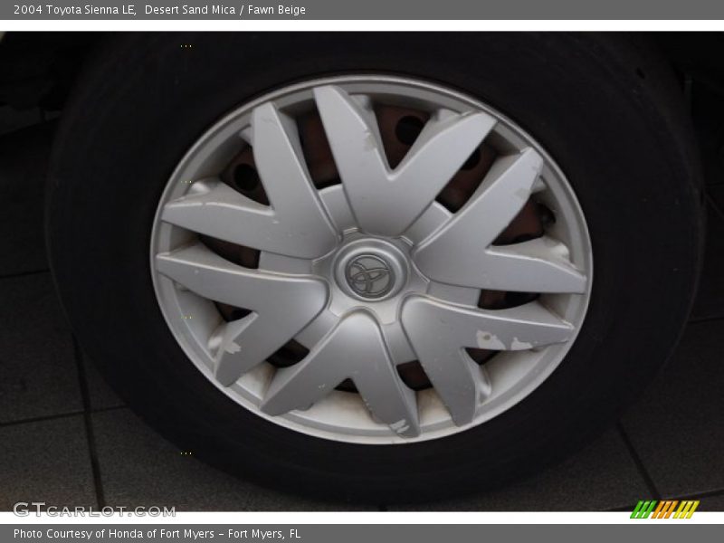 Desert Sand Mica / Fawn Beige 2004 Toyota Sienna LE