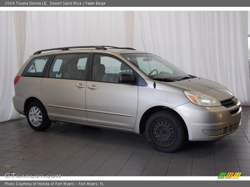Desert Sand Mica / Fawn Beige 2004 Toyota Sienna LE