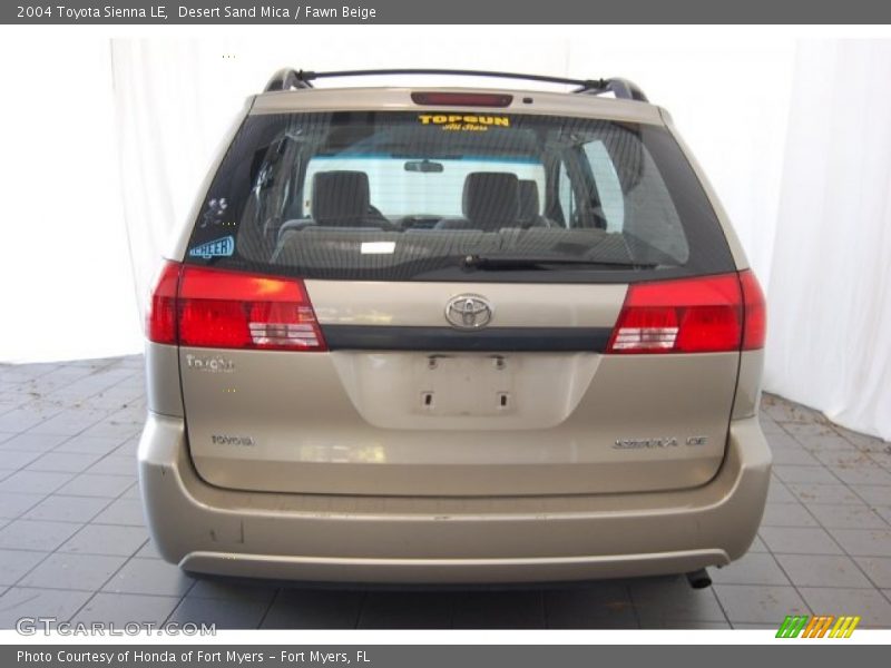 Desert Sand Mica / Fawn Beige 2004 Toyota Sienna LE