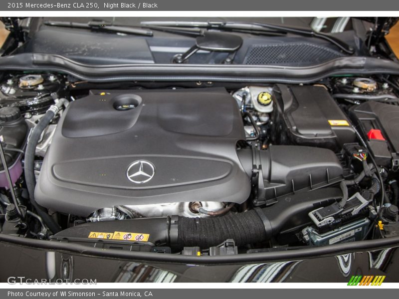 Night Black / Black 2015 Mercedes-Benz CLA 250