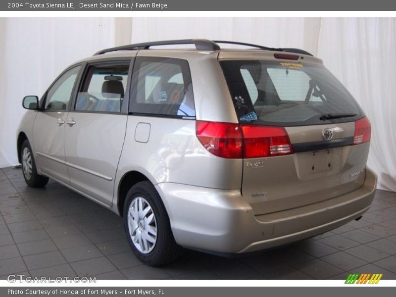 Desert Sand Mica / Fawn Beige 2004 Toyota Sienna LE