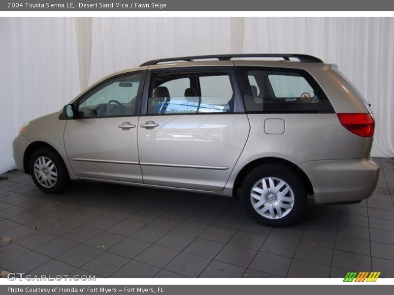 Desert Sand Mica / Fawn Beige 2004 Toyota Sienna LE
