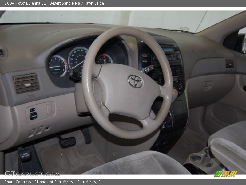 Desert Sand Mica / Fawn Beige 2004 Toyota Sienna LE