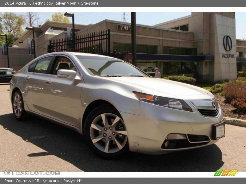 Silver Moon / Graystone 2014 Acura TL Technology