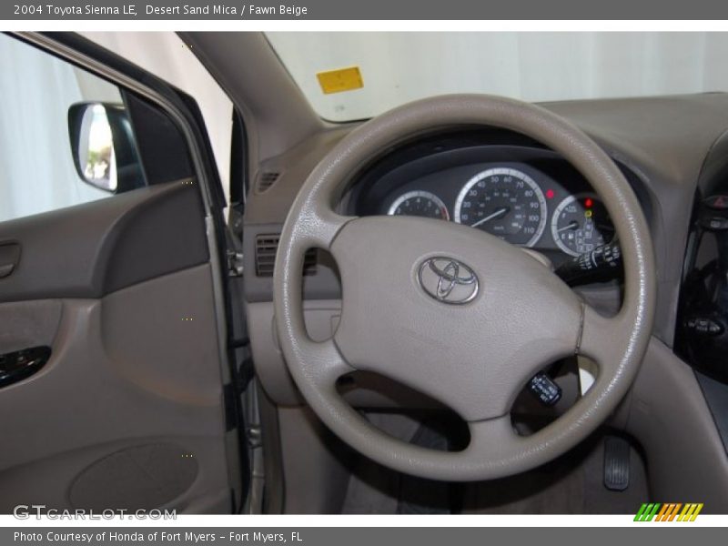 Desert Sand Mica / Fawn Beige 2004 Toyota Sienna LE