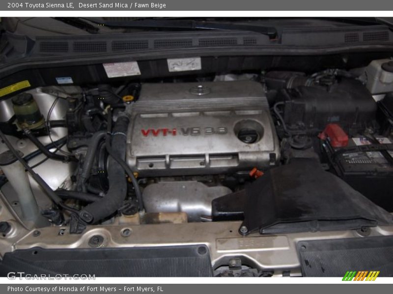 Desert Sand Mica / Fawn Beige 2004 Toyota Sienna LE