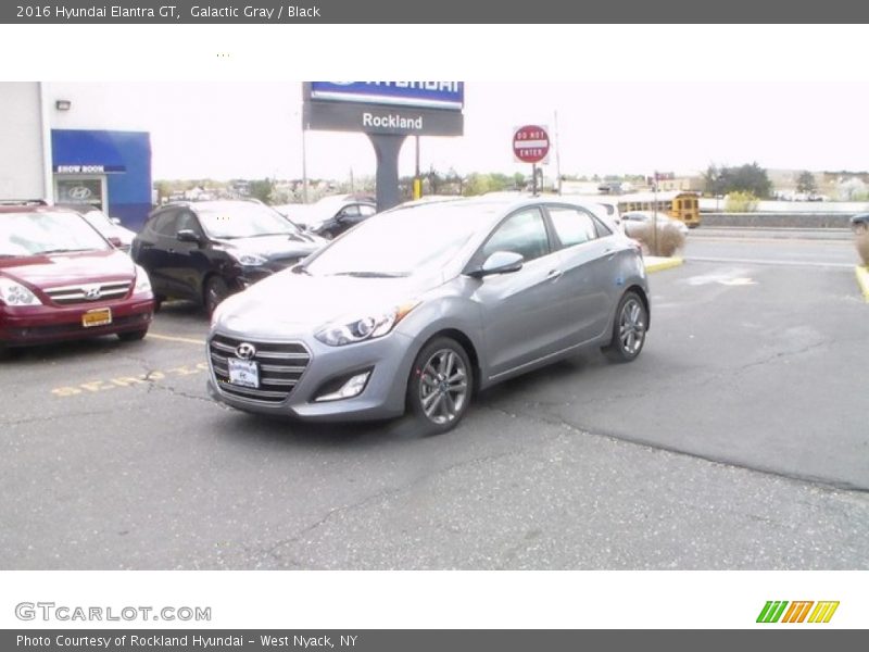Galactic Gray / Black 2016 Hyundai Elantra GT