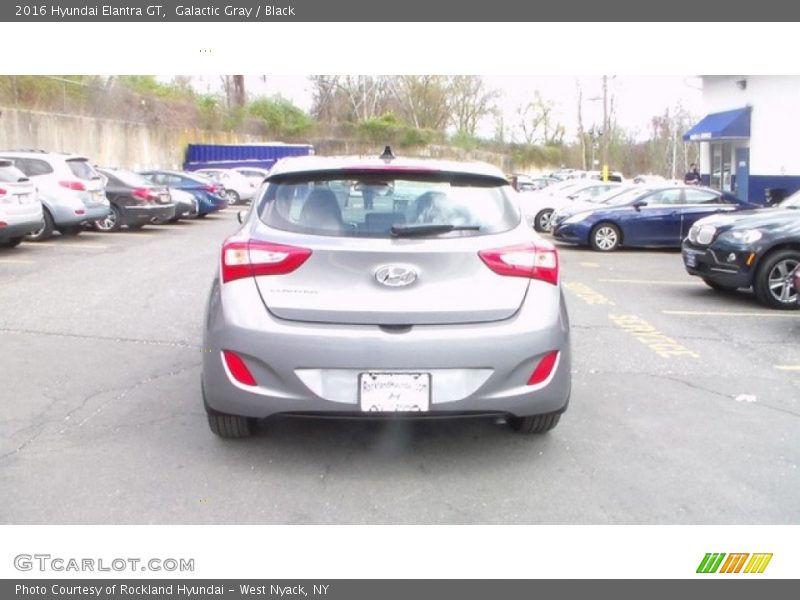 Galactic Gray / Black 2016 Hyundai Elantra GT