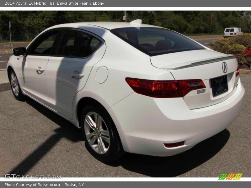 Bellanova White Pearl / Ebony 2014 Acura ILX Hybrid
